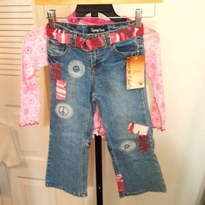 NWT SQUEEZE GIRLS BO HO JEANS